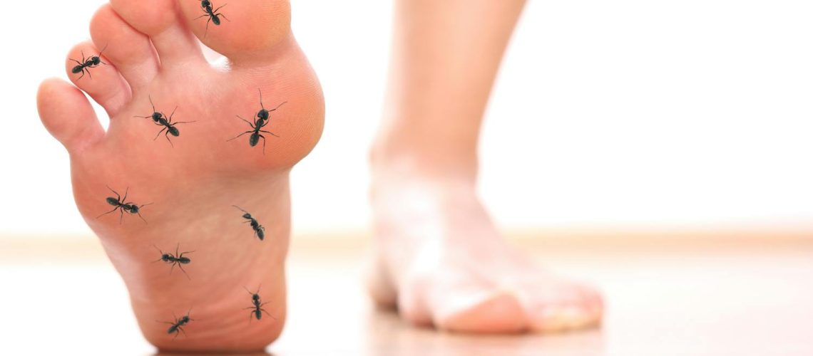 Pourquoi j'ai des fourmillements dans les pieds ?